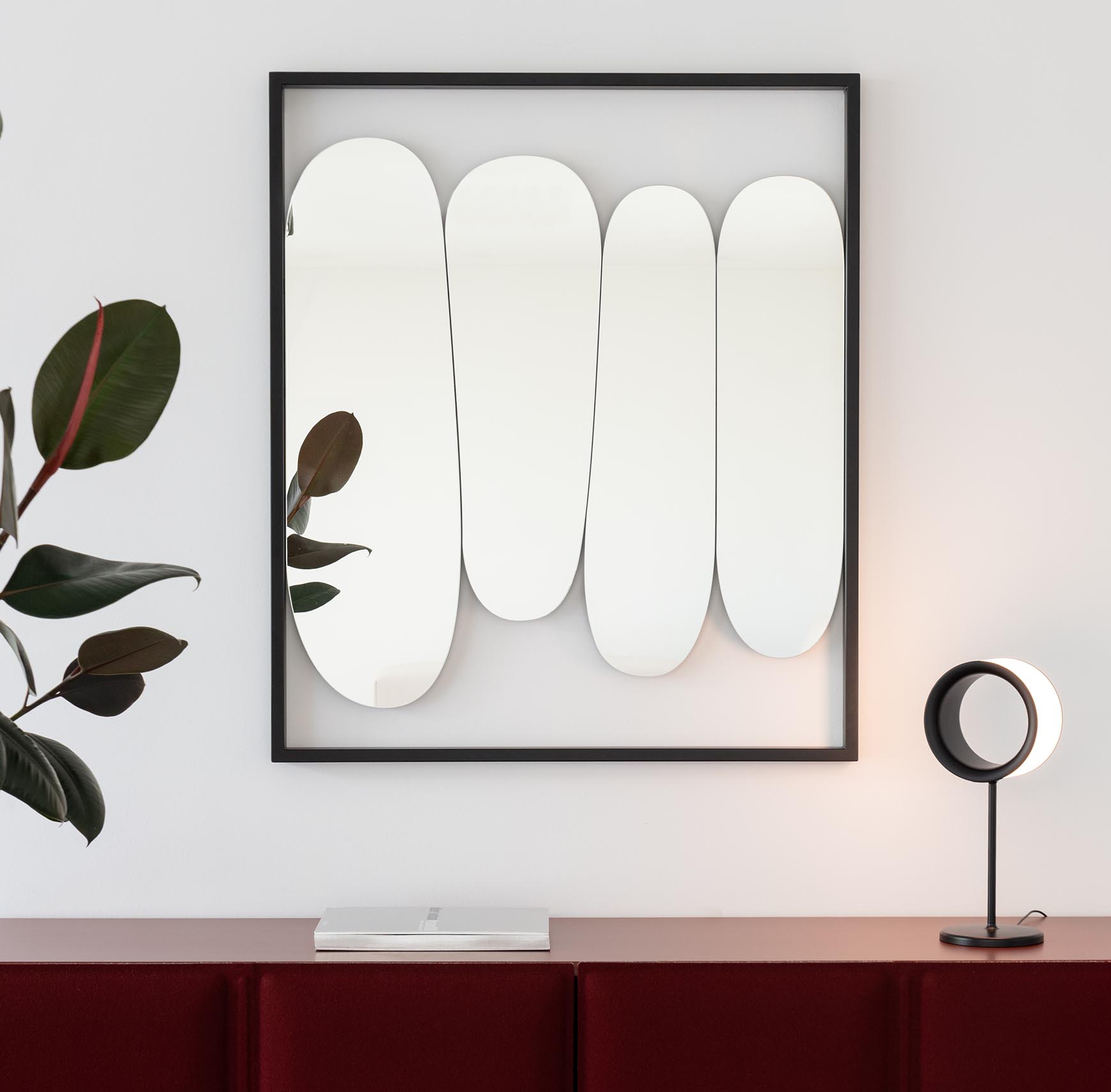 Squash Rectangular Wall Mirror by Magis Accessories